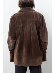 J.JILL CORDUROY BROWN JACKET XL