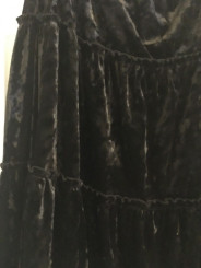 LANE BRYANT BLACK VELVET SKIRT 22/24