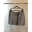 Be Geo Print Zip Mini Skirt Size 16