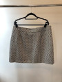 Be Geo Print Zip Mini Skirt Size 16