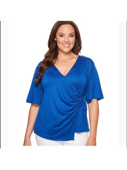 Kiyonna Hope Wrap Top Size 2X