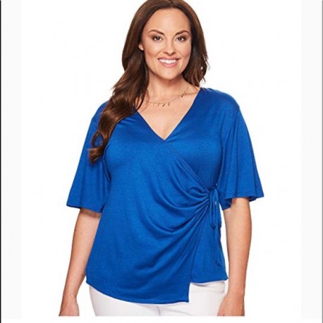 Kiyonna Hope Wrap Top Size 2X