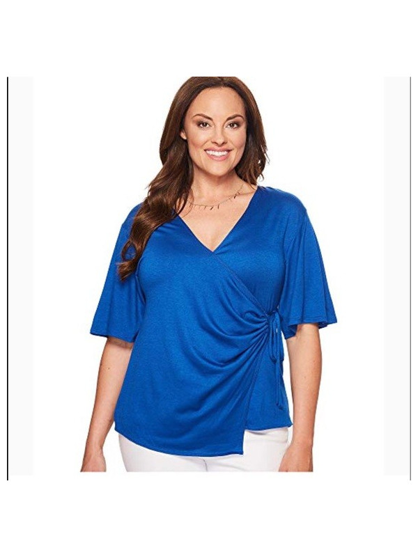 Kiyonna Hope Wrap Top Size 2X