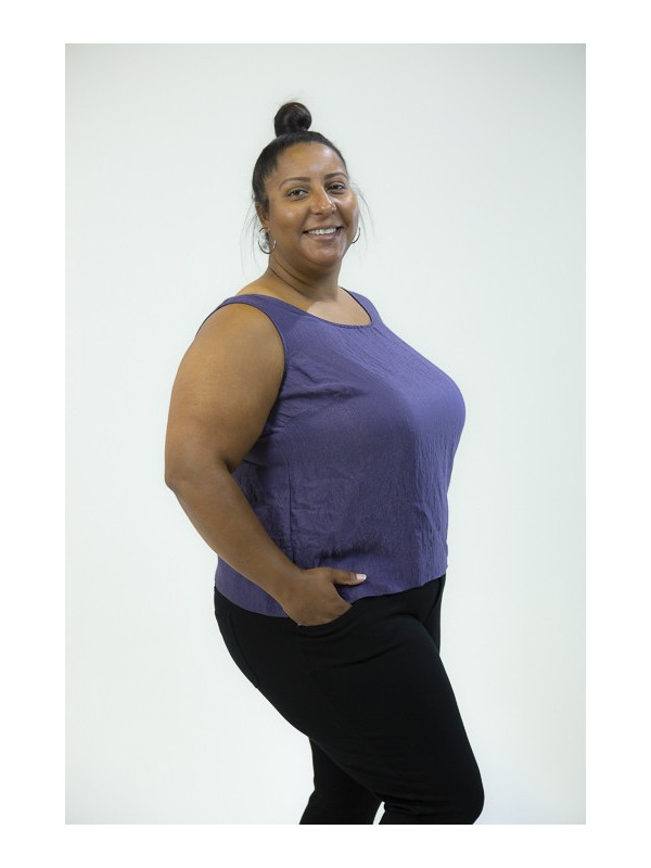 JONES NY LAVENDER TANK TOP 2X