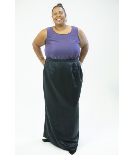 Victor Costa Black Skirt Size 24