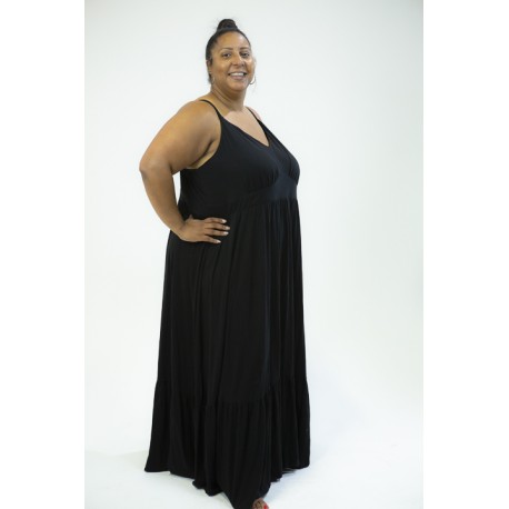 Torrid Black Maxi Dress Size 6